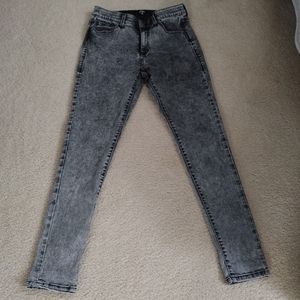 Lularoe Black acid wash jeans